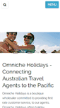 Mobile Screenshot of omnicheholidays.com